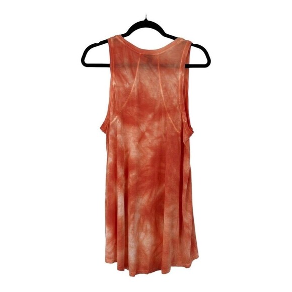 Sweaty Betty Size Small Easy Peazy Tank Top in Nectarine Orange Tie Dye - Picture 3 of 4
